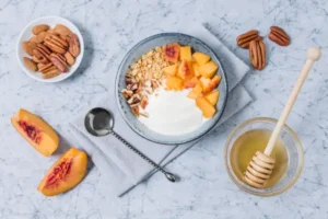 Greek Yogurt Breakfast Bowl with Honey and Granola